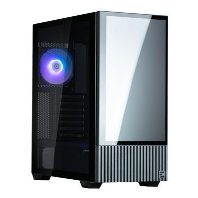 Корпус Zalman Z10 DS, без БЖ, 2xUSB3.0, 1хUSB Type-C, 2х120мм, 1x120мм ARGB, TG Side Panel, ATX, Monitor, чорний (Z10DSBLACK) [109565]