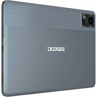Планшет Doogee T10E 10.1" 4ГБ, 128ГБ, LTE, 6580мА&bull;г, Android, сірий (6924351644406) [113609]