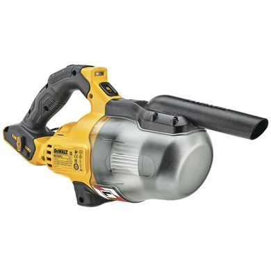 Пилосос акумуляторний DeWalt 18B XR Li-lon D318мм контейнер 0.л 217л/с 1.5кг без АКБ та ЗП (DCV501LN) [111005]