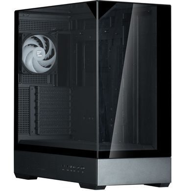 Корпус Zalman P40 Prism без БЖ, 2xUSB3.0, 1xUSBType-C, 1x120мм ARGB, VGA 420мм, LCS ready, TG 3x Panels, ATX, чорний (P40PRISMBLACK) [109653]