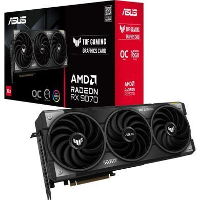 Вiдеокарта ASUS Radeon RX 9070 16GB GDDR6 OC TUF-RX9070-O16G-GAMING (90YV0LI0-M0NA00) [109608]