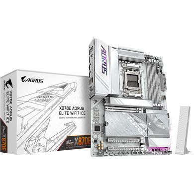 Материнська плата GIGABYTE (X870E AORUS ELITE WIFI7 ICE) [303022]