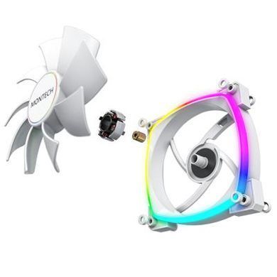 Корпусний вентилятор 140MM MONTECH (AX140 PWM WHITE) [501668]