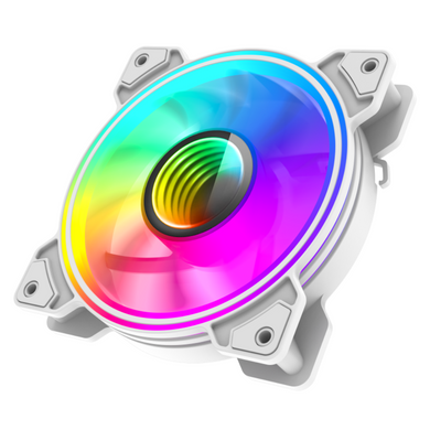 Кулер для корпуса GAMEMAX (Dual Ring Infinity WH) [303433]