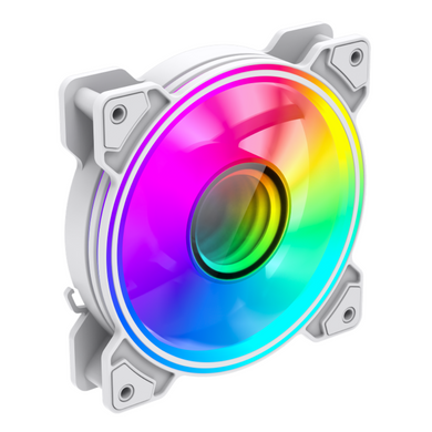 Кулер для корпуса GAMEMAX (Dual Ring Infinity WH) [303433]