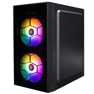 Корпус 1stPlayer Black 600W (X1-BK-3F1-PS-600FK-EU) [618770]