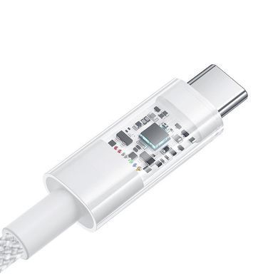 Кабель Baseus Gem Fast-Charging Data Cable USB to USB-C 100W 1m Moon White (P10373002211-00) [802226]