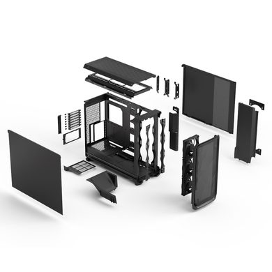 Корпус для ПК FRACTAL DESIGN Meshify 3 XL Black Solid (FD-C-MES3X-01) [303879]