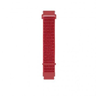 Ремінець BeCover Nylon Style для Samsung Galaxy Watch 42mm/Watch Active/Active 2 40/44mm/Watch 3 41mm/Gear S2 Classic/Gear Sport Red (705822) [604670]