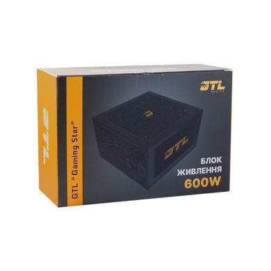 Блок живлення GTL Gaming Star 600W (GTLGS600BK) [612399]