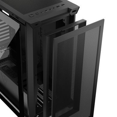 Корпус Modecom VOLCANO EXPANSE S ARGB 4x140mm fans MIDI USB 3.0x2+TYPE-C BLACK без БЖ ATX (AT-EXPANSE-SG-10-000000) [402983]