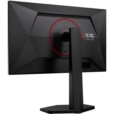 Монітор TFT 23.8" AOC, Fast IPS, 260Гц, 2xHDMI, DP, HAS, Pivot, чорно-червоний (24G4ZR) [405411]