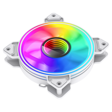 Кулер для корпуса GAMEMAX (Dual Ring Infinity WH) [303433]