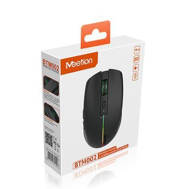 Миша бездротова Meetion BTM002 Black (MT-BTM002-A) [618278]