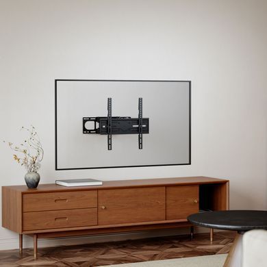 Кронштейн для ТВ AGN з поворотом/два коліна/32"-70"/40 кг/max.VESA 400x400/Black (AGN70-442P) [401727]
