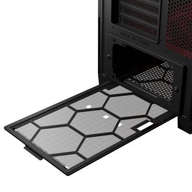 Корпус Modecom VOLCANO EXPANSE S ARGB 4x140mm fans MIDI USB 3.0x2+TYPE-C BLACK без БЖ ATX (AT-EXPANSE-SG-10-000000) [402983]