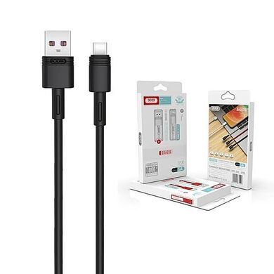 Кабель XO USB - USB Type-C (M/M), 5А, 1 м, Black (NB-Q166-AС.black) [604381]