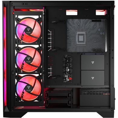 Корпус Modecom VOLCANO EXPANSE S ARGB 4x140mm fans MIDI USB 3.0x2+TYPE-C BLACK без БЖ ATX (AT-EXPANSE-SG-10-000000) [402983]