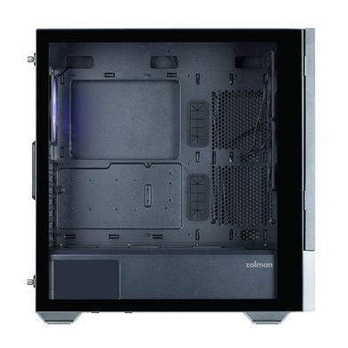 Корпус Zalman Z10 DS, без БЖ, 2xUSB3.0, 1хUSB Type-C, 2х120мм, 1x120мм ARGB, TG Side Panel, ATX, Monitor, чорний (Z10DSBLACK) [109565]