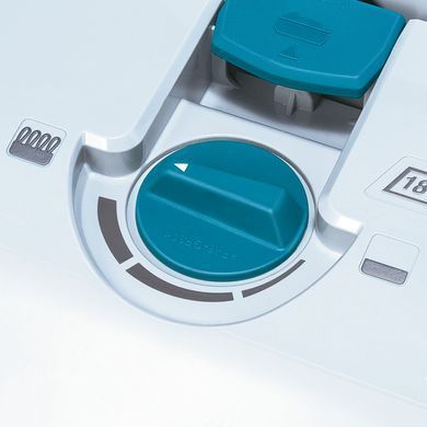 Пилосос-віник акумуляторний Makita, LXT 36В (18+18В), 120мБар, мішок 5л, 2 безщіткових двигуна, НЕРА, без АКБ та ЗП (DVC560Z) [15608]