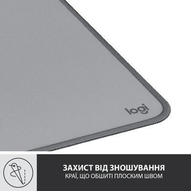 Килимок для мишi Logitech Desk Mat Studio Series Mid Grey (956-000052) [201956]