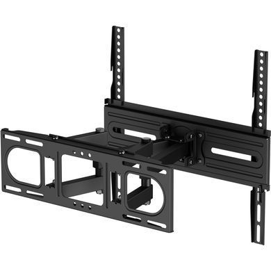 Кронштейн для ТВ AGN з поворотом/два коліна/32"-70"/40 кг/max.VESA 400x400/Black (AGN70-442P) [401727]