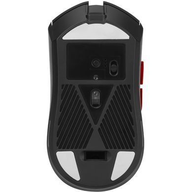 Мишка XTRIKE ME, ігрова бездротова Bluetooth+2.4G+Type-C, 10000dpi., 6кн., RGB, чорна (GW-613) [403805]