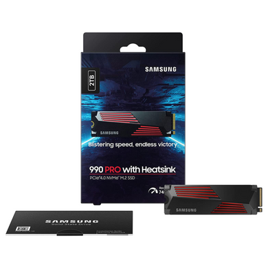 SSD диск SAMSUNG 990 PRO 2TB (MZ-V9P2T0CW) [305303]