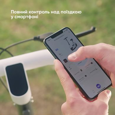 Електросамокат з сидінням OKAI Ceetle PRO EA10C White 10', 350(900)W, 25Km/h, 10.4Ah, 55Km, 20%, NFC, App.29kg (EA10C-W) [800006]
