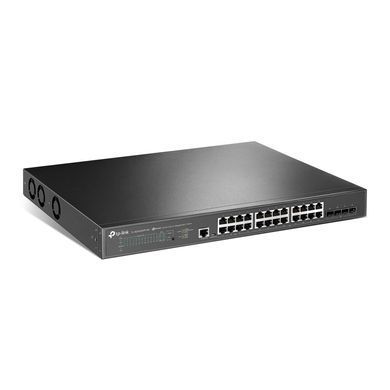 Комутатор TP-LINK 24x2.5GE (24xPoE), 4xSFP+, 500Вт, Керований L2 (TL-SG3428XPP-M2) [112315]