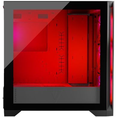 Корпус Modecom VOLCANO EXPANSE S ARGB 4x140mm fans MIDI USB 3.0x2+TYPE-C BLACK без БЖ ATX (AT-EXPANSE-SG-10-000000) [402983]