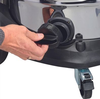 Пилосос професійний Einhell TE-VC 2350 SACL, 1600Вт, 230мБар, контейнер 50л, розетка, клас L, 13.1кг (2342475) [15676]