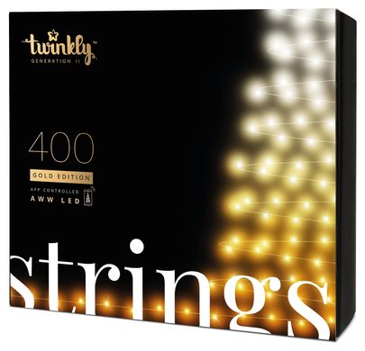 Гірлянда Smart LED Twinkly Strings AWW 400 (TWS400GOP-BEU)