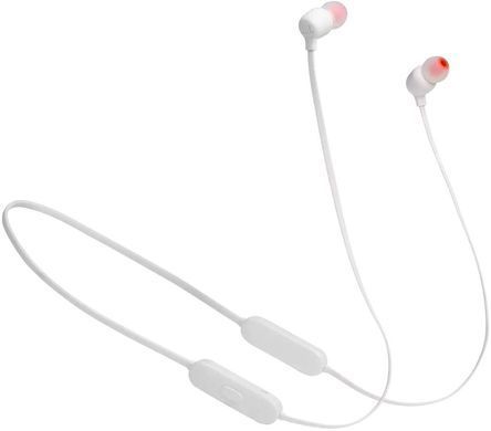 Навушники In-ear JBL T125BT Wireless Mic Білий (JBLT125BTWHT) [114981]