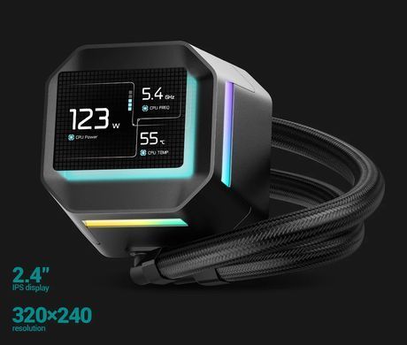 Система водяного охолодження DeepCool LM240 Black (R-LM240-BKDMMC-1) [618122]