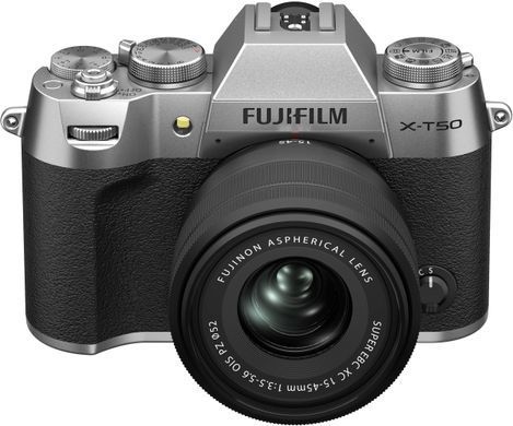 Цифр. фотокамера Fujifilm X-T50 + XC 15-45mm F3.5-5.6 Kit Silver (16828832) [107616]