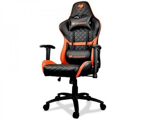 Крісло для геймерів Cougar Black/Orange (Armor One) [614895]