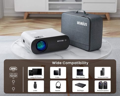 Проектор WiMiUS K5 (6941260451406) [613022]