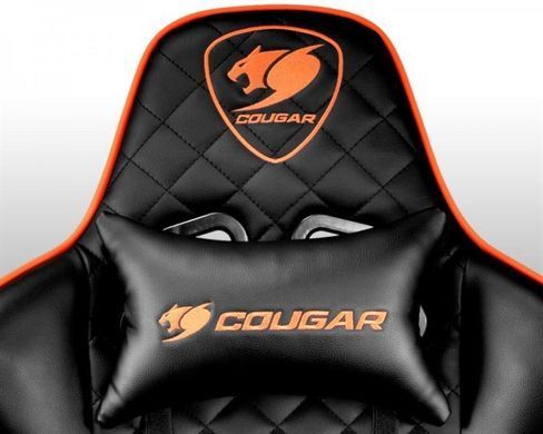 Крісло для геймерів Cougar Black/Orange (Armor One) [614895]