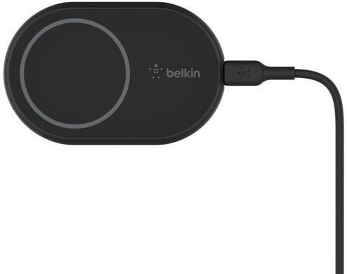 Автомобільний тримач смартфона Belkin Wireless Magnetic Qi, чорний (WIC004BTBK-NC) [110477]
