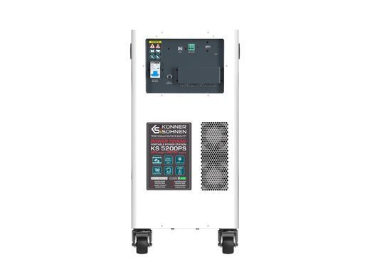 Портативна електростанція Konner&Sohnen KS 5200PS, 5200Вт, 5120Вт&middot;год, LifePo4, UPS, 56кг (KS5200PS) [101217]