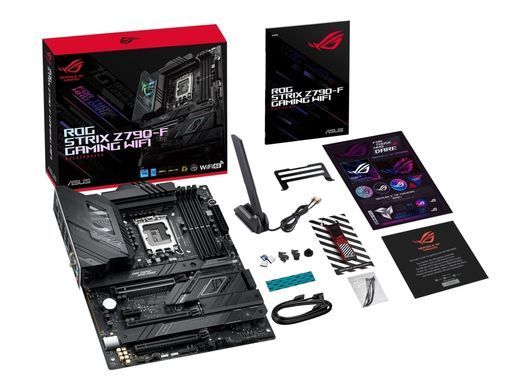 Материнcька плата ASUS ROG STRIX Z790-F GAMING WIFI s1700 Z790 4xDDR5 M.2 HDMI DP Wi-Fi BT ATX (90MB1CP0-M0EAY0) [109062]