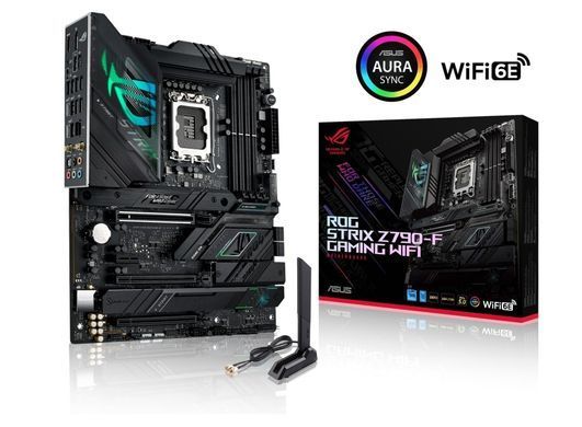 Материнcька плата ASUS ROG STRIX Z790-F GAMING WIFI s1700 Z790 4xDDR5 M.2 HDMI DP Wi-Fi BT ATX (90MB1CP0-M0EAY0) [109062]
