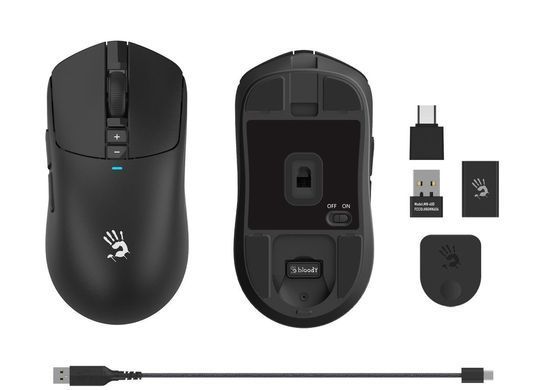 Миша бездротова A4Tech Bloody R72 Ultra Black (R72 Ultra (Black)) [615292]