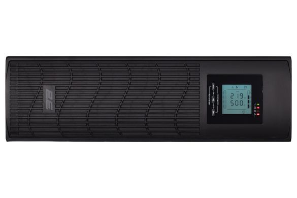 Джерело безперебійного живлення 2E PS2000RT, 2000VA/1600W, RT3U, LCD, USB, 3xC13, 3xSchuko (2E-PS2000RT) [103010]