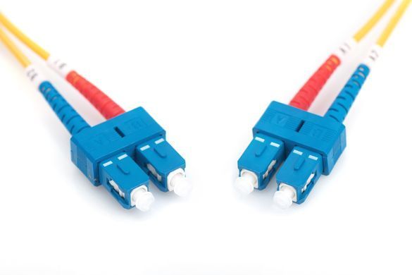 Патч-корд волоконно-оптичний DIGITUS SC/UPC-SC/UPC, 9/125, SM, OS2, duplex, 1м (DK-2922-01) [109928]