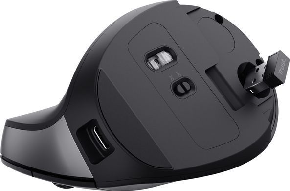 Миша Trust Bayo 2 Ergonomic, WL/USB-A, чорний (25145_TRUST) [104117]