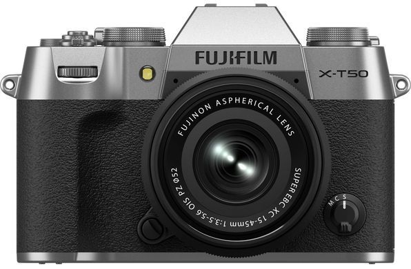 Цифр. фотокамера Fujifilm X-T50 + XC 15-45mm F3.5-5.6 Kit Silver (16828832) [107616]