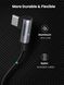 Кабель USB 2.0 Type-C M-M, 2 м, 90&deg;, 100W Косм. Сірий US335 UGREEN (70698) [402398], фото 6