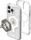 Чохол+магнітне кільце-тримач UAG для Apple iPhone 16 Pro Max, Plyo MagSafe, Ice White/Titanium Stand (1144811BV01) [108292], фото 3